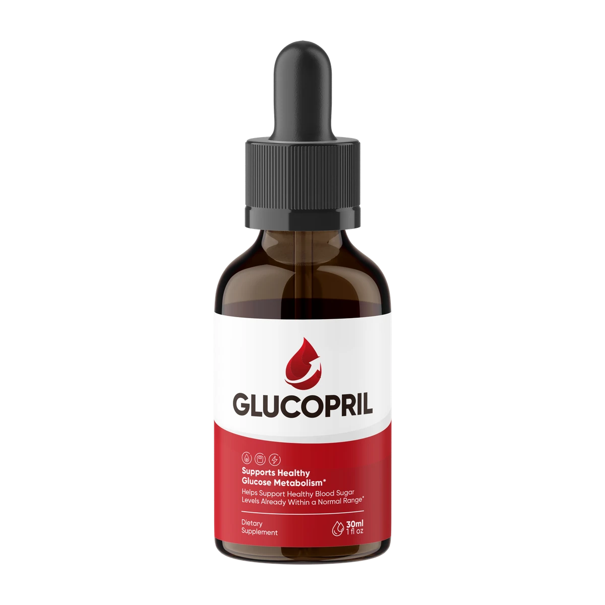 GlucoPril bottle